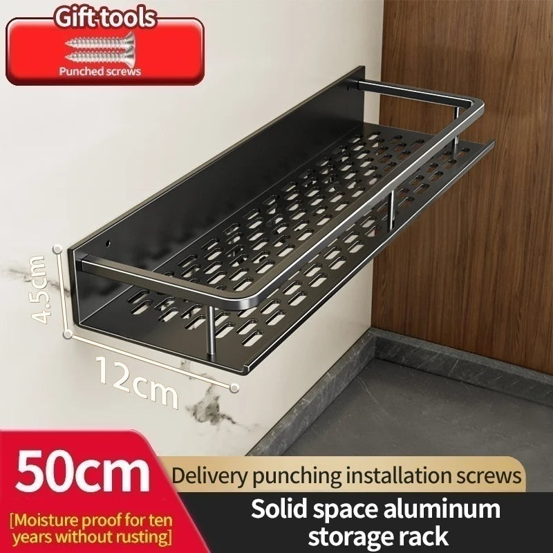 Wall Mounted Spice Rack Organizer