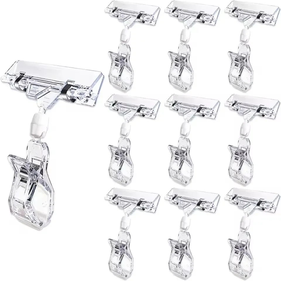 Reusable Storage Labels and Clips
