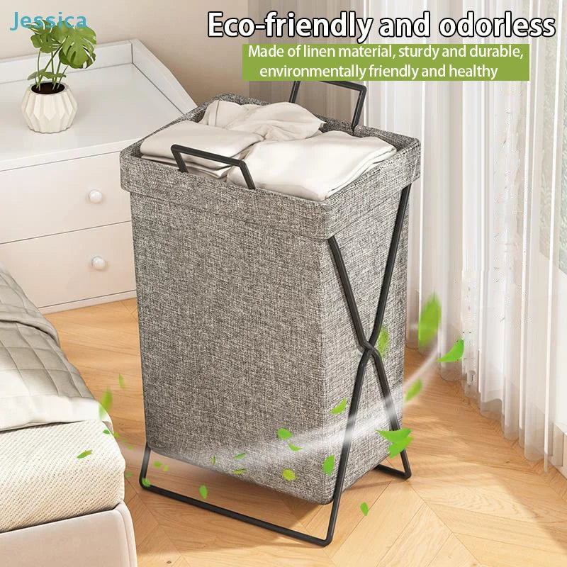 Foldable Laundry Basket with Handles