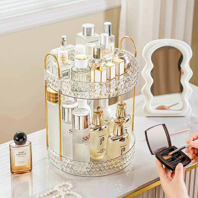 Clear Vanity Organizer Tray