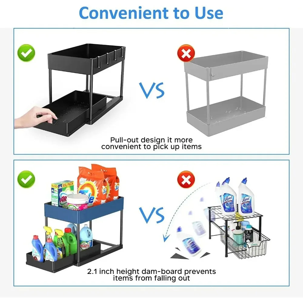 Under Shelf Hanging Storage Basket