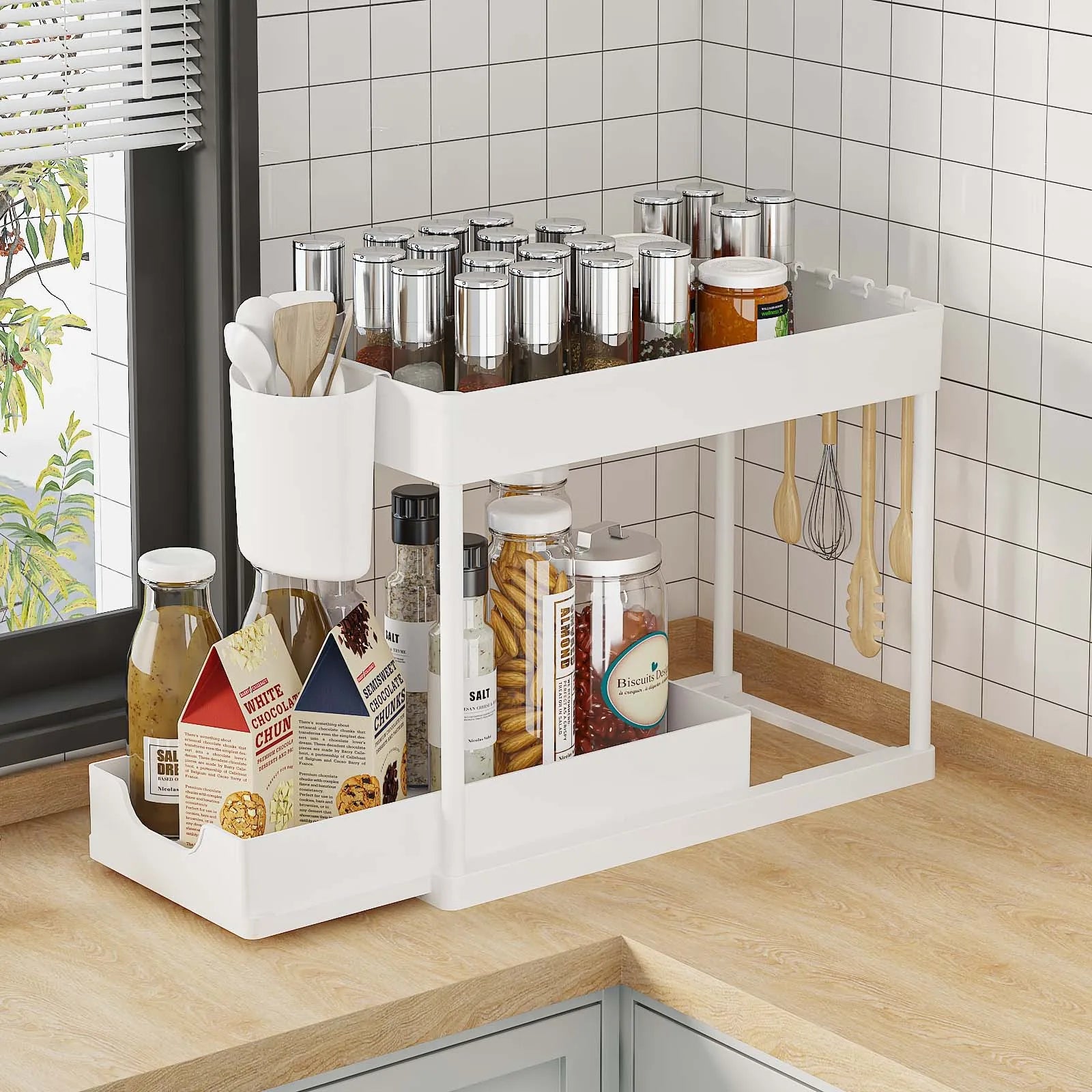 Under Shelf Hanging Storage Basket