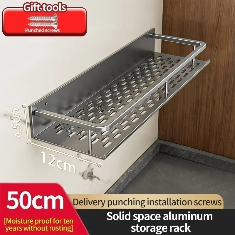 Wall Mounted Spice Rack Organizer