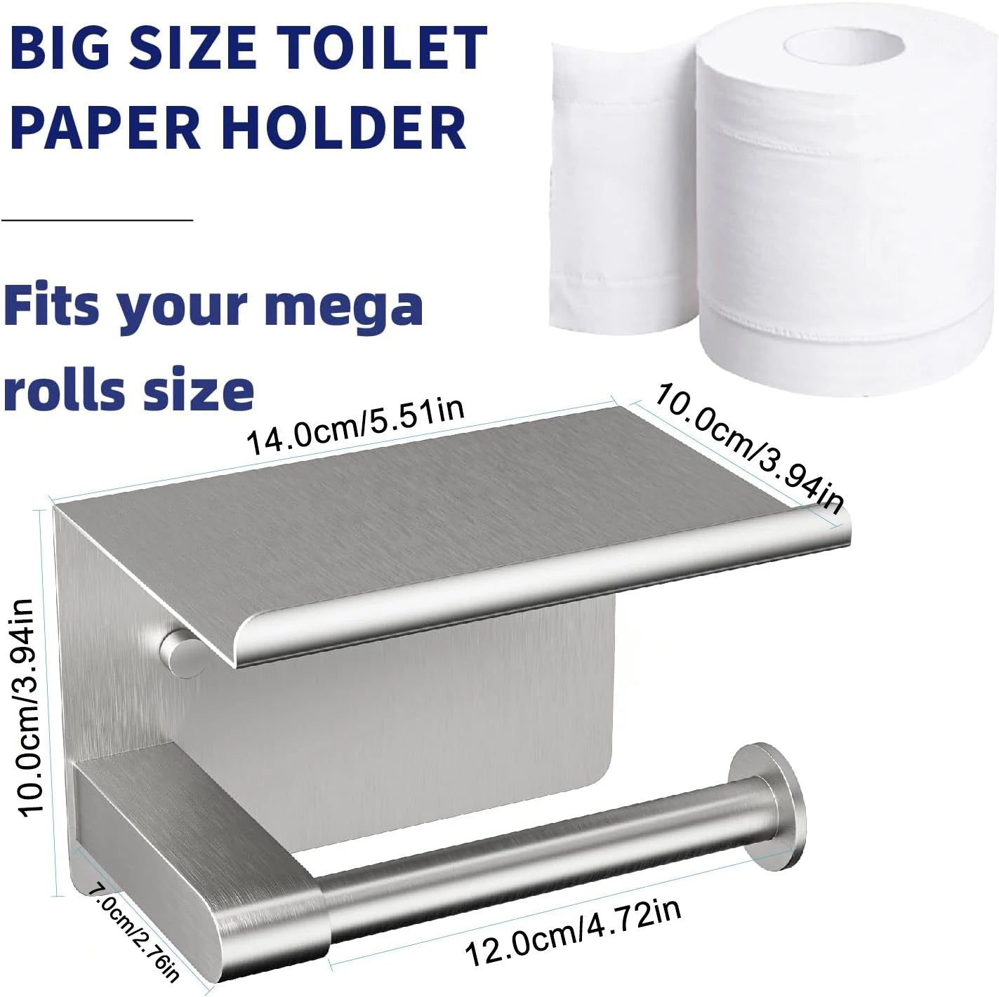 Wall Mounted Toilet Paper Holder