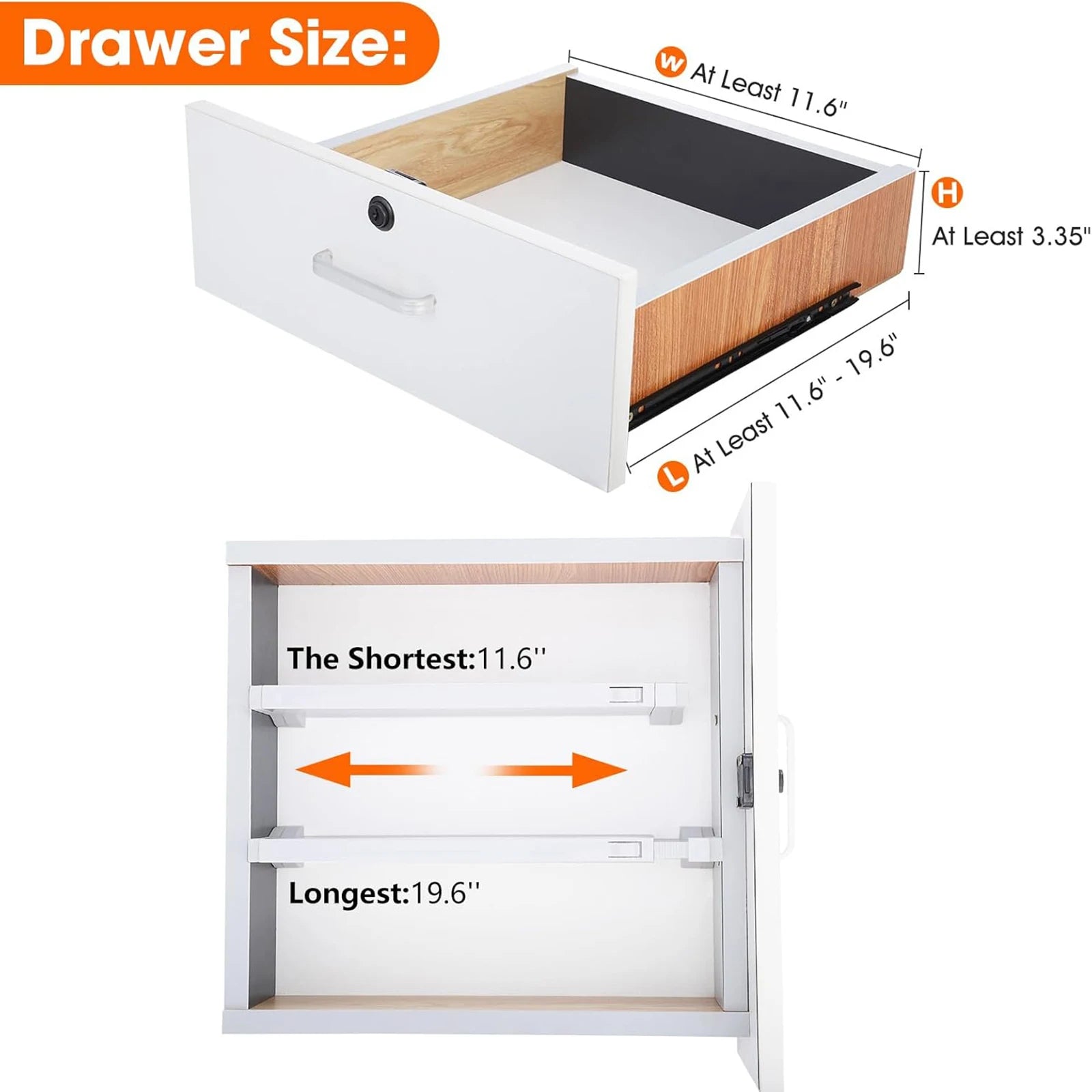 Adjustable Drawer Dividers