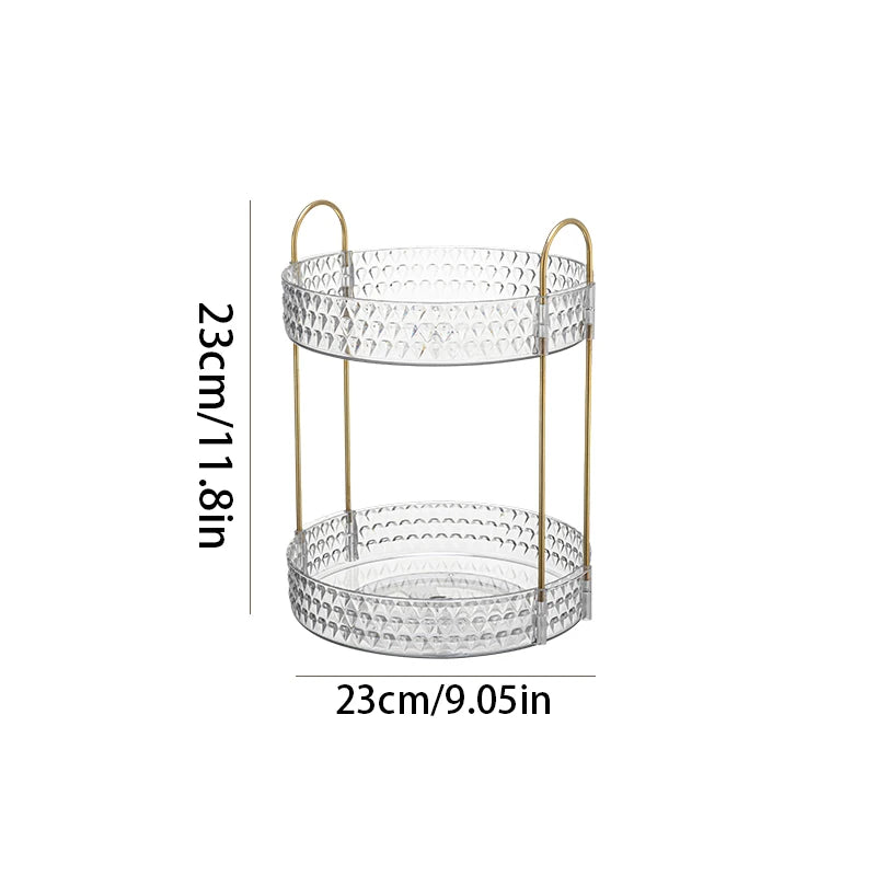 Clear Vanity Organizer Tray