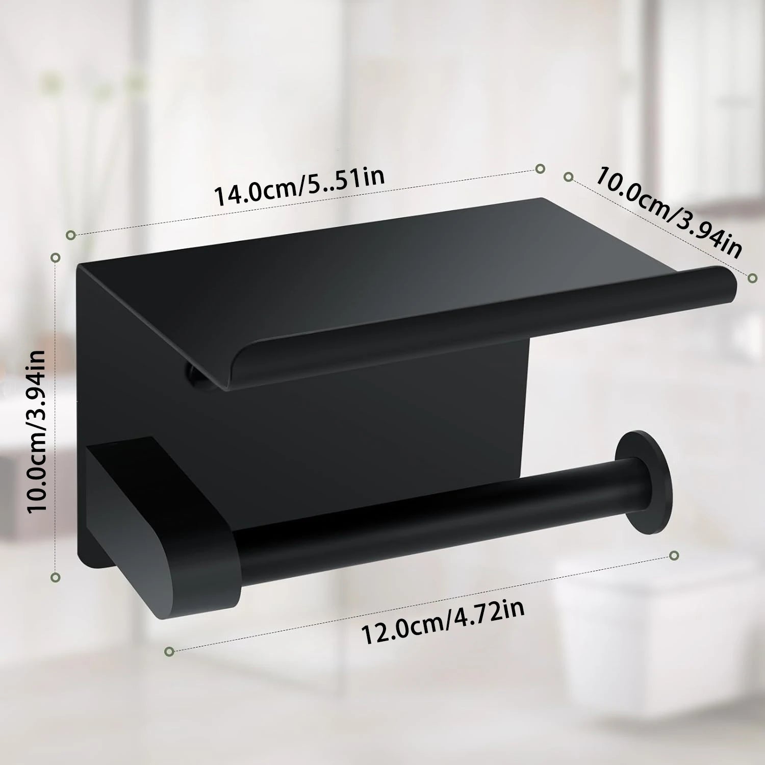 Wall Mounted Toilet Paper Holder