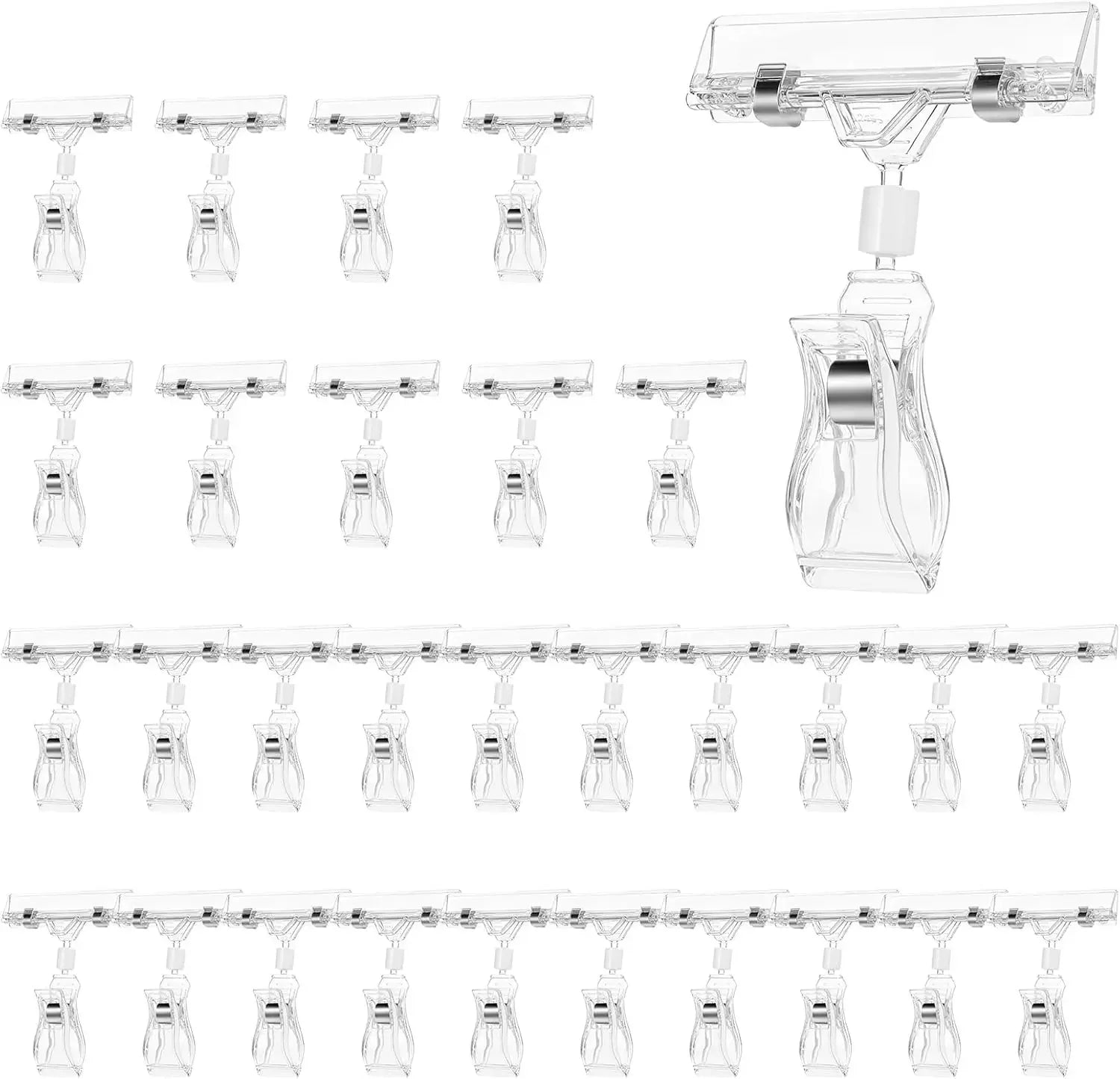 Reusable Storage Labels and Clips