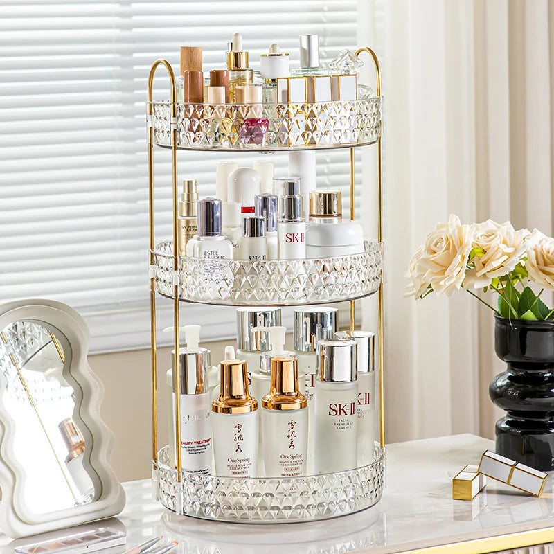 Clear Vanity Organizer Tray