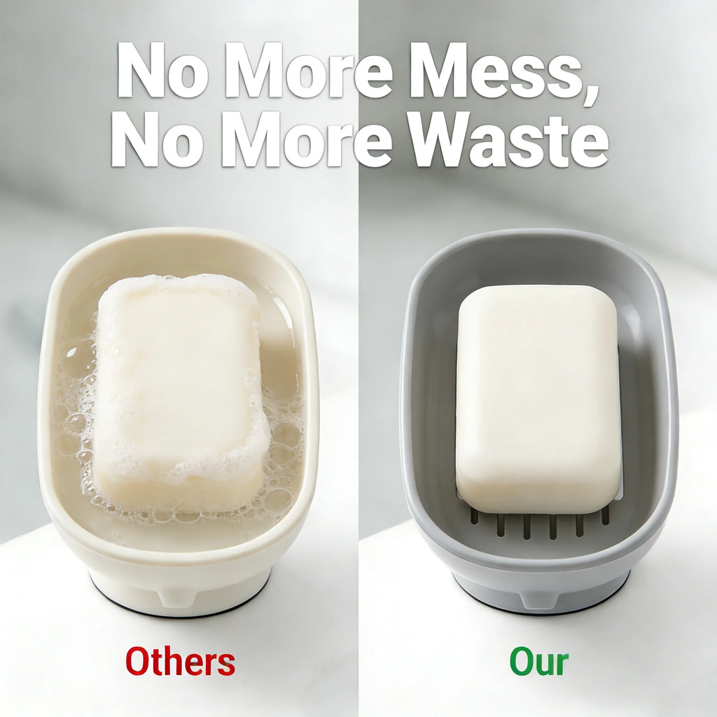 Self Draining Soap Holder