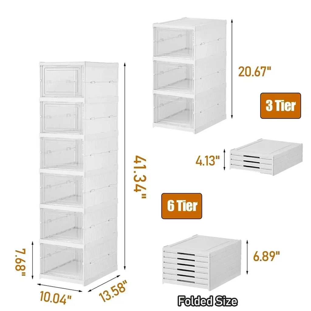 Stackable Shoe Rack Organizer