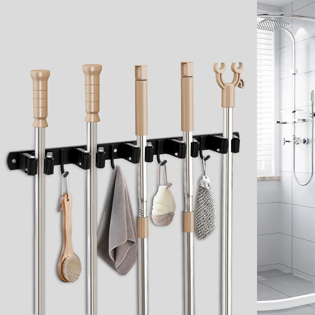 Wall Mounted Mop and Broom Holder