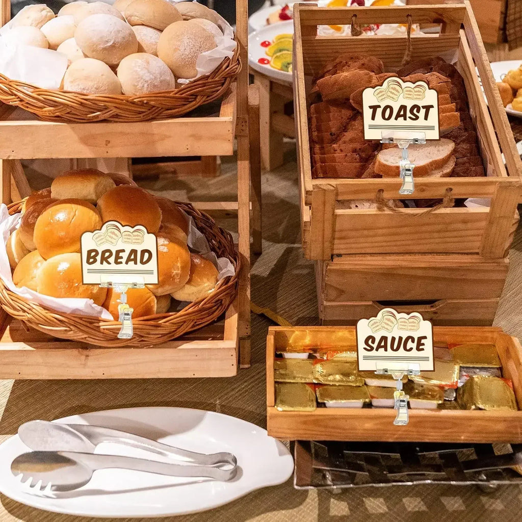 Reusable Storage Labels and Clips