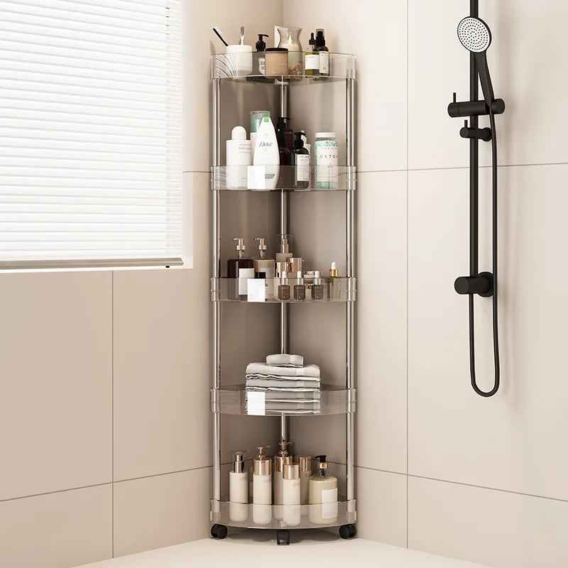 Corner Bathroom Storage Shelf