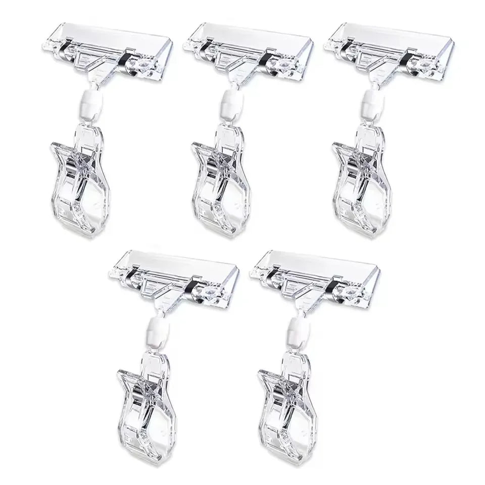 Reusable Storage Labels and Clips