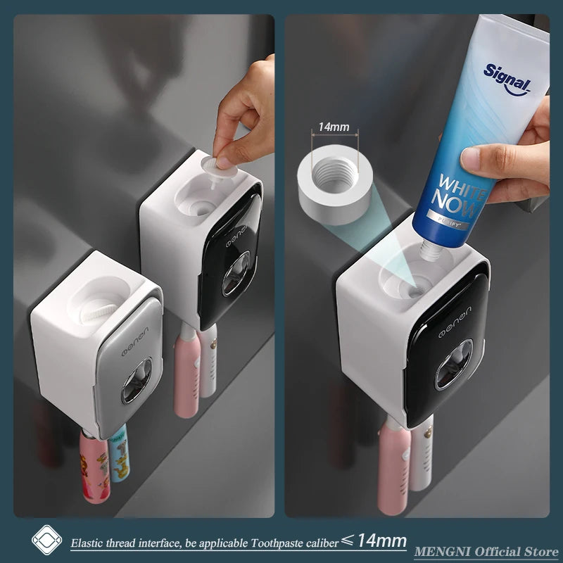 Wall Mounted Toothbrush Holder