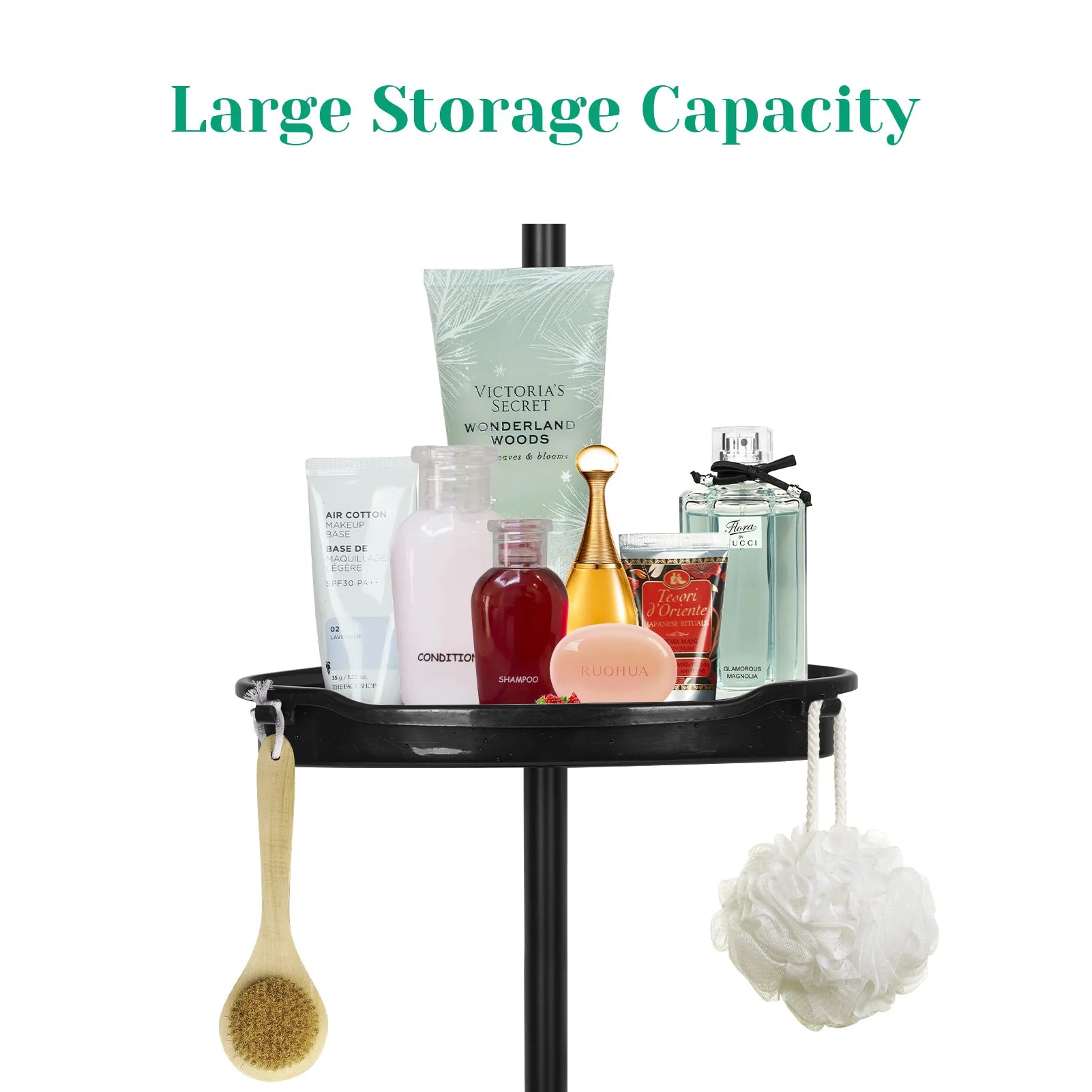 Adhesive Shower Caddy Bathroom Shelf
