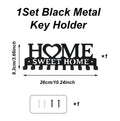 Wall Mounted Key Holder Shelf