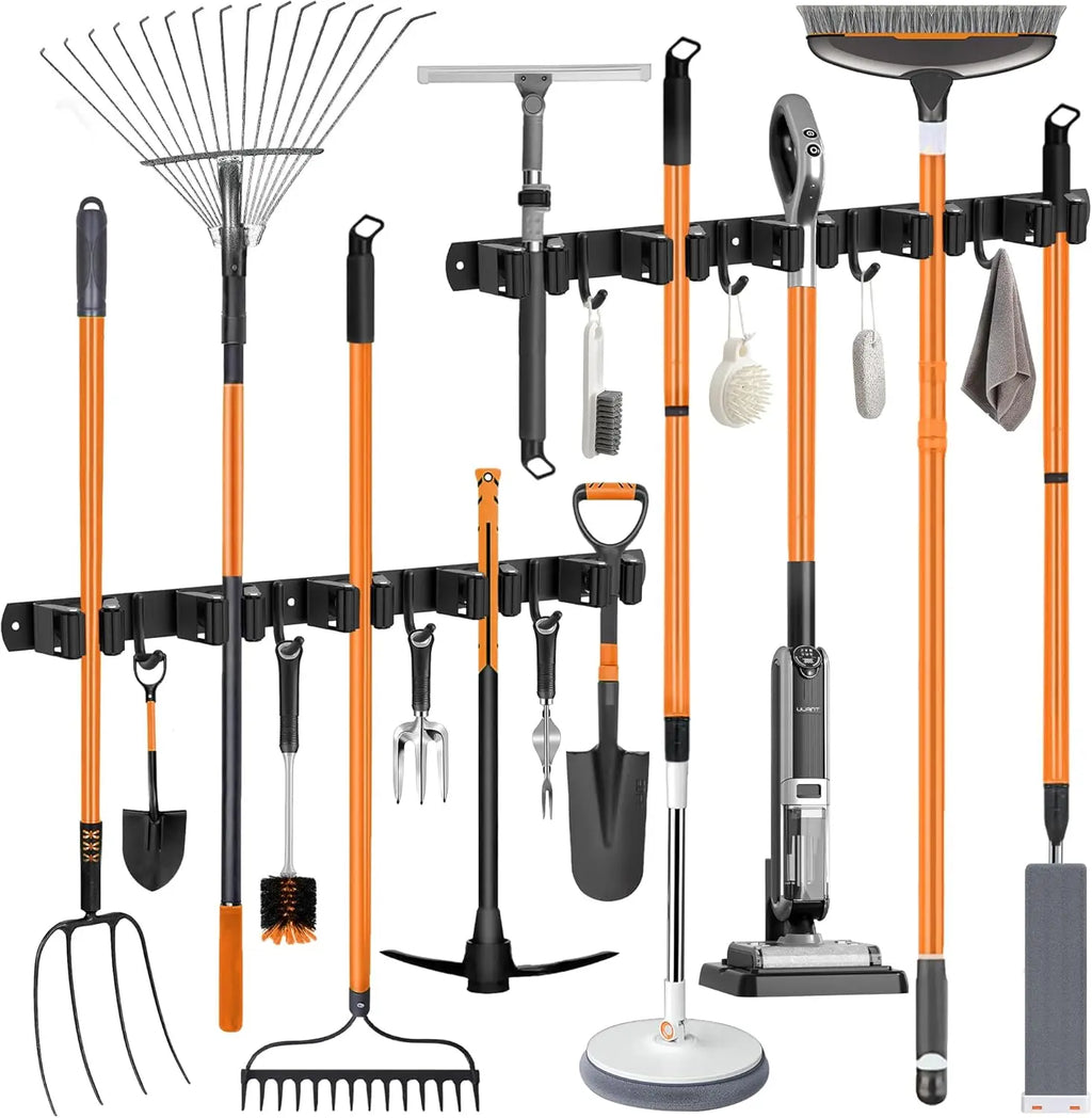 Wall Mounted Mop and Broom Holder