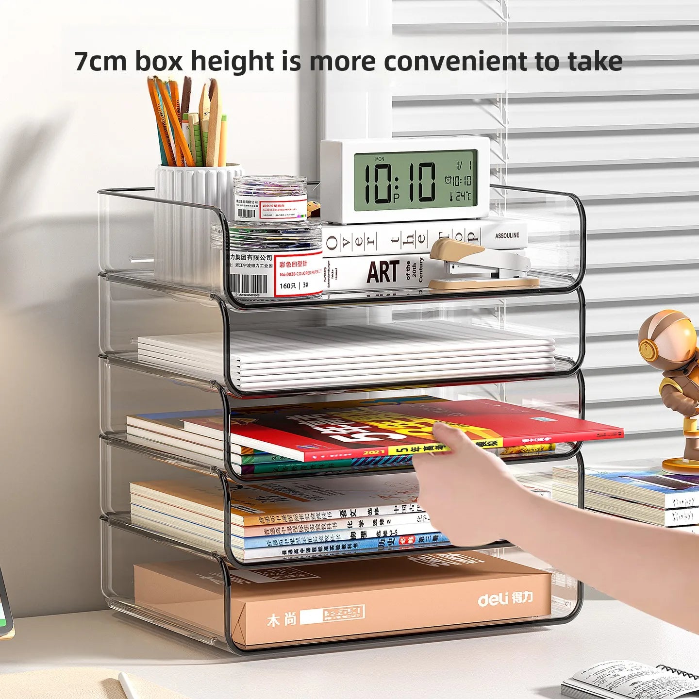 Stackable Document Tray Organizer