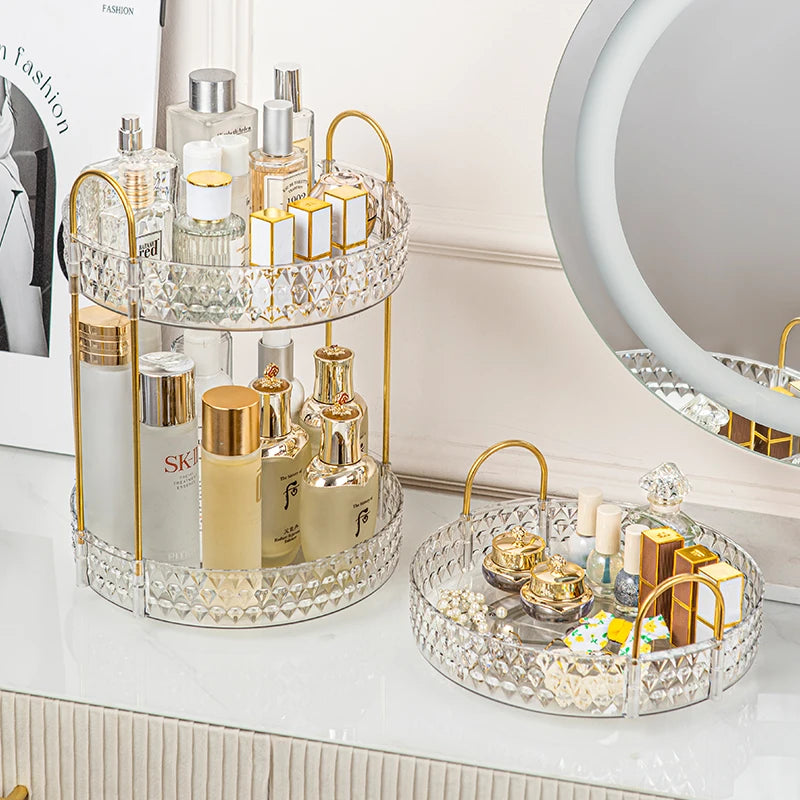 Clear Vanity Organizer Tray