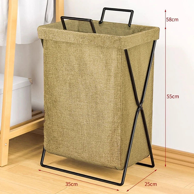 Foldable Laundry Basket with Handles