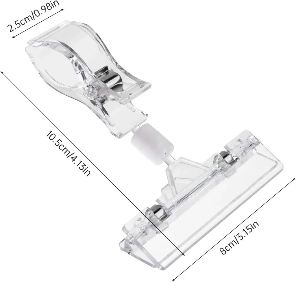 Reusable Storage Labels and Clips