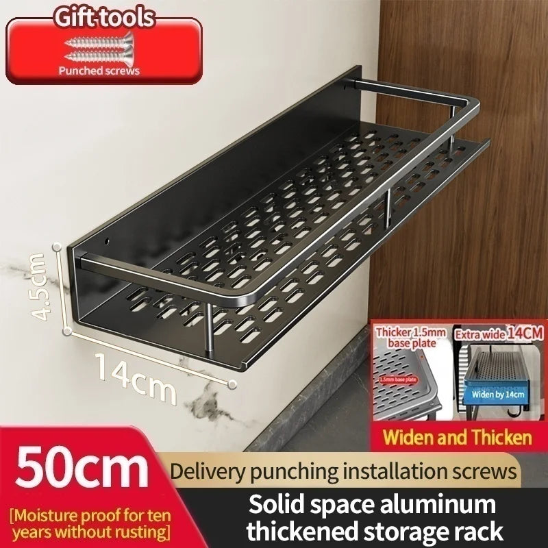 Wall Mounted Spice Rack Organizer