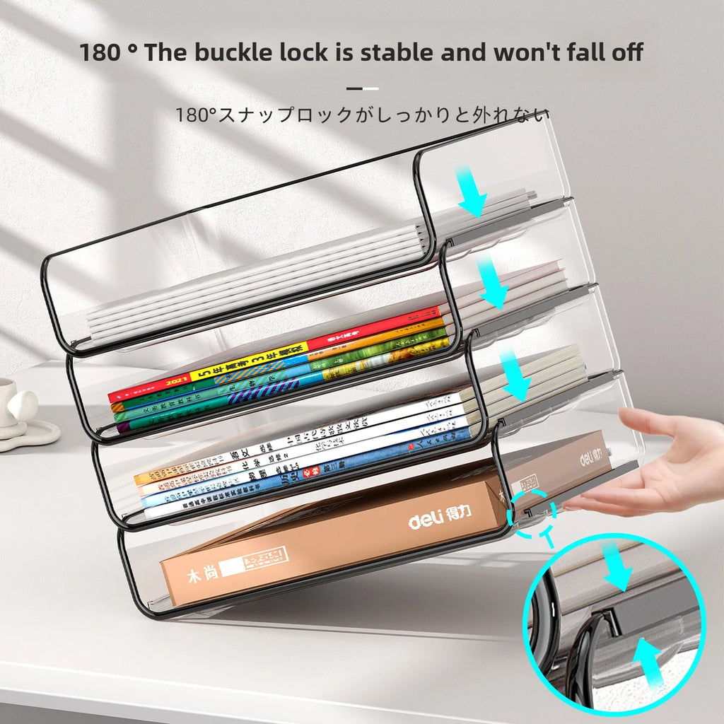 Stackable Document Tray Organizer