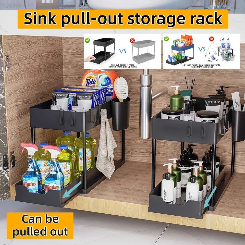 Under Shelf Hanging Storage Basket