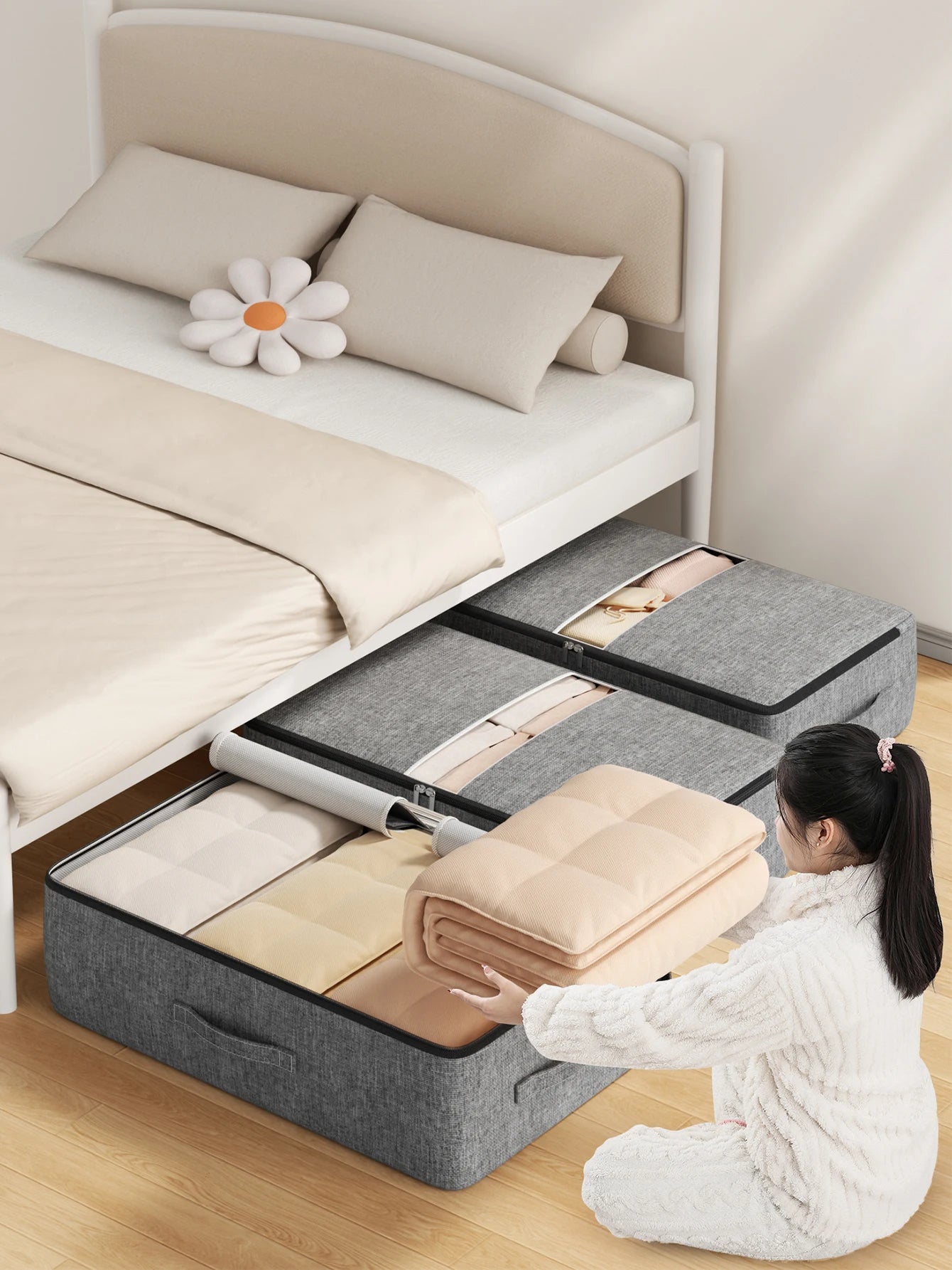 Under Bed Clothes Storage Bag