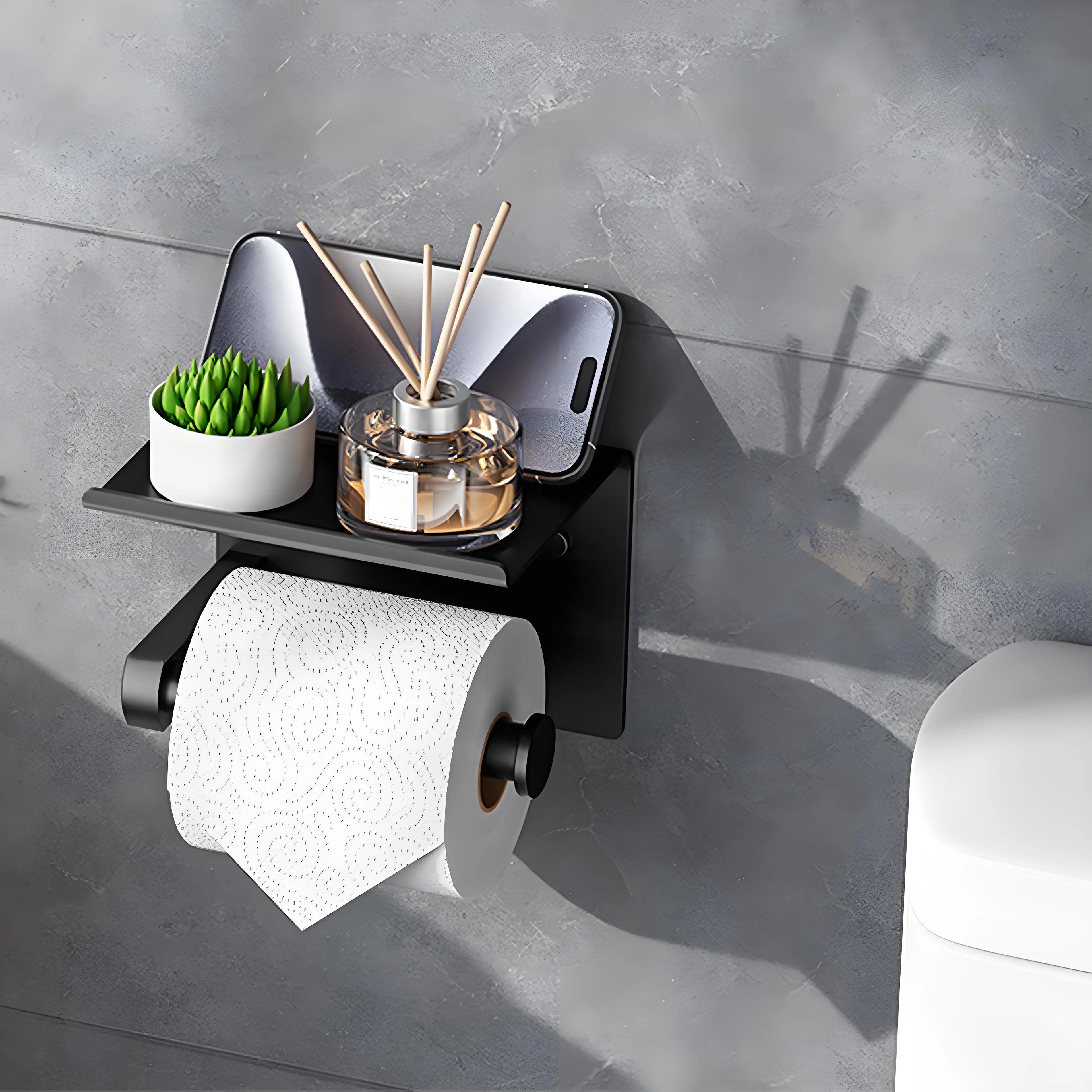 Wall Mounted Toilet Paper Holder