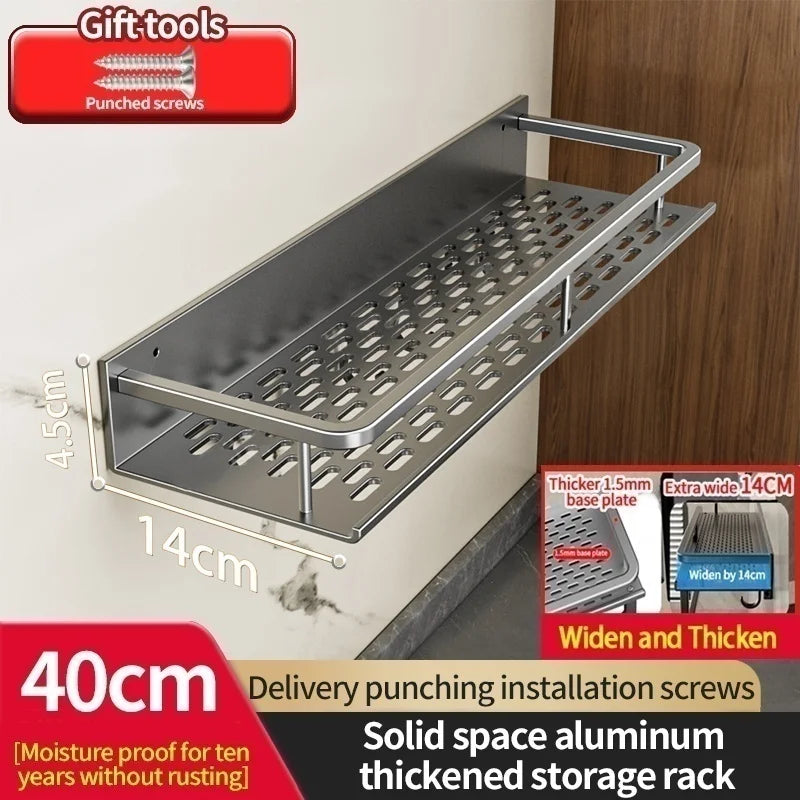 Wall Mounted Spice Rack Organizer