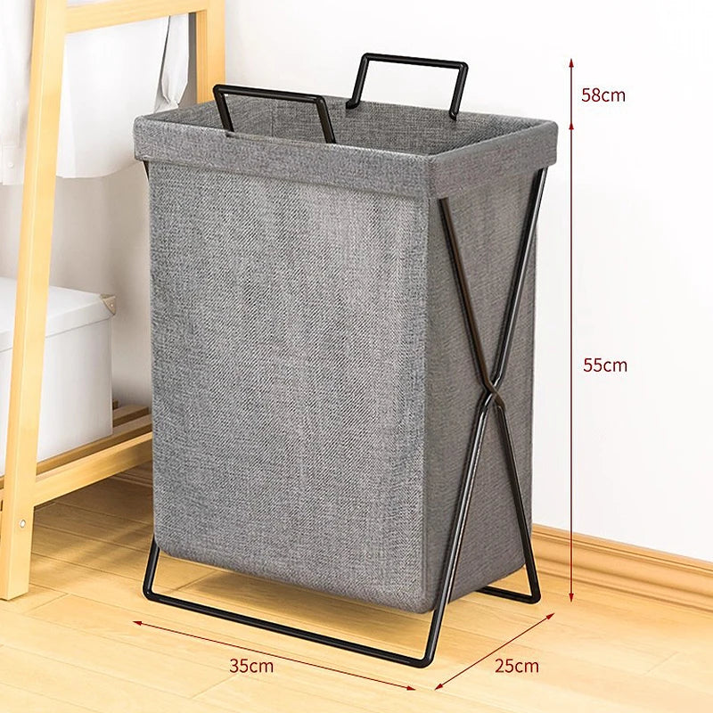Foldable Laundry Basket with Handles
