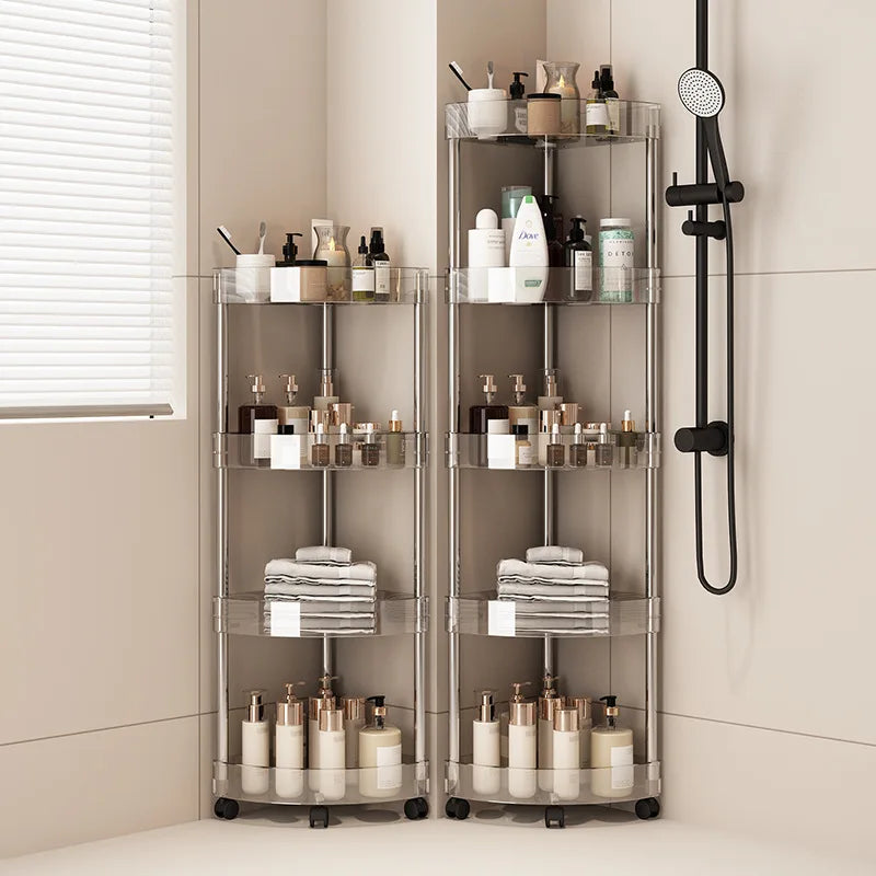 Corner Bathroom Storage Shelf