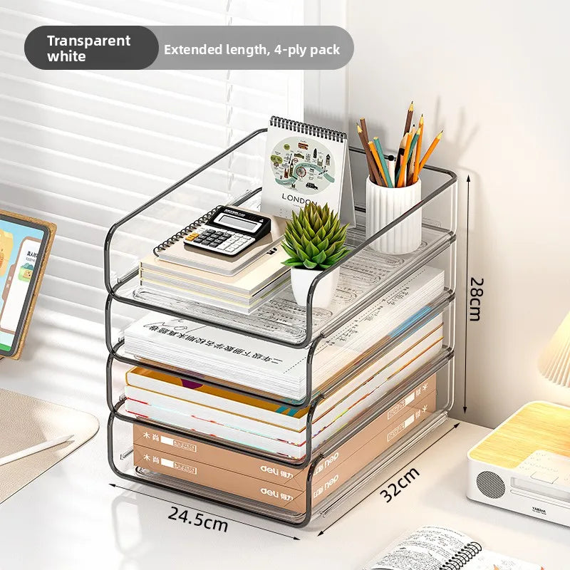 Stackable Document Tray Organizer