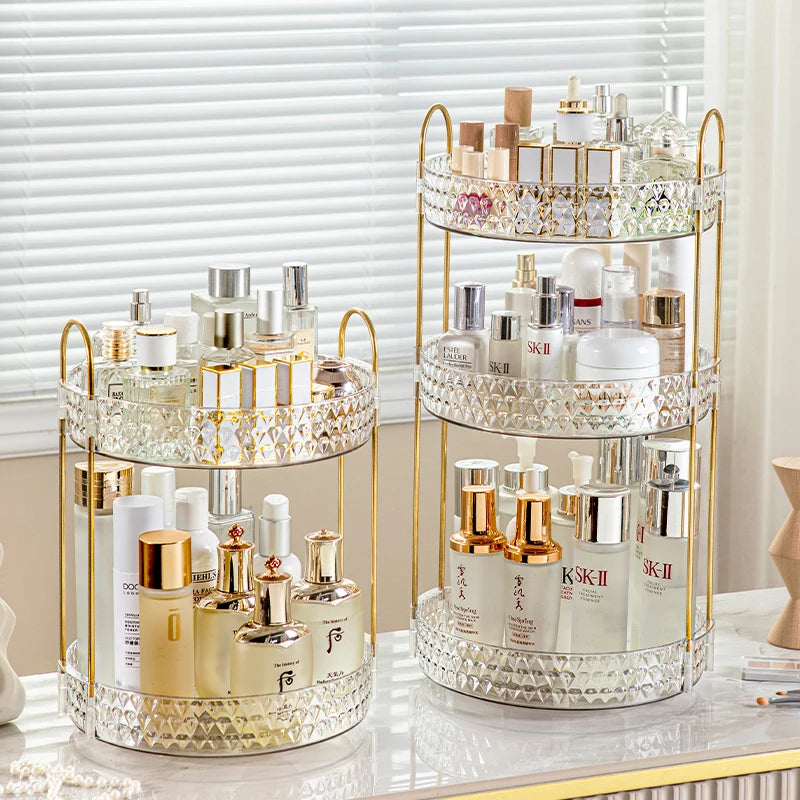 Clear Vanity Organizer Tray