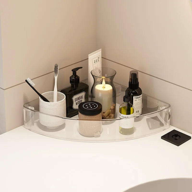 Corner Bathroom Storage Shelf