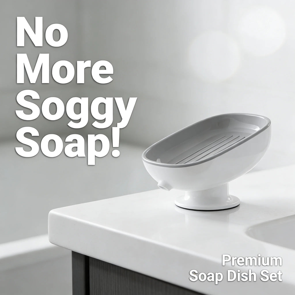 Self Draining Soap Holder