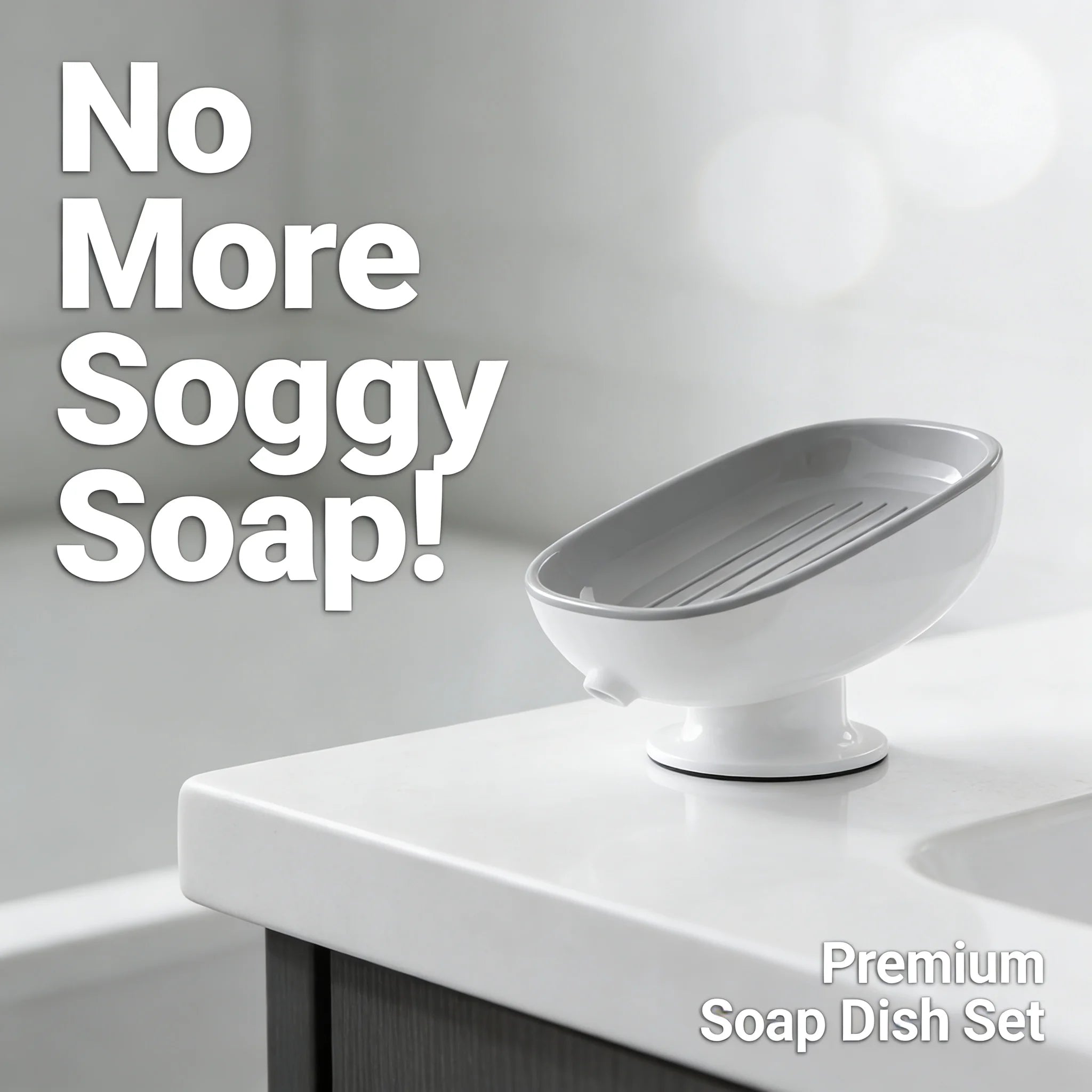 Self Draining Soap Holder